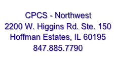 
CPCS - Northwest 2200 W. Higgins Rd. Ste. 150 Hoffman Estates, IL 60195 847.885.7790 StvEisenberg@aol.com